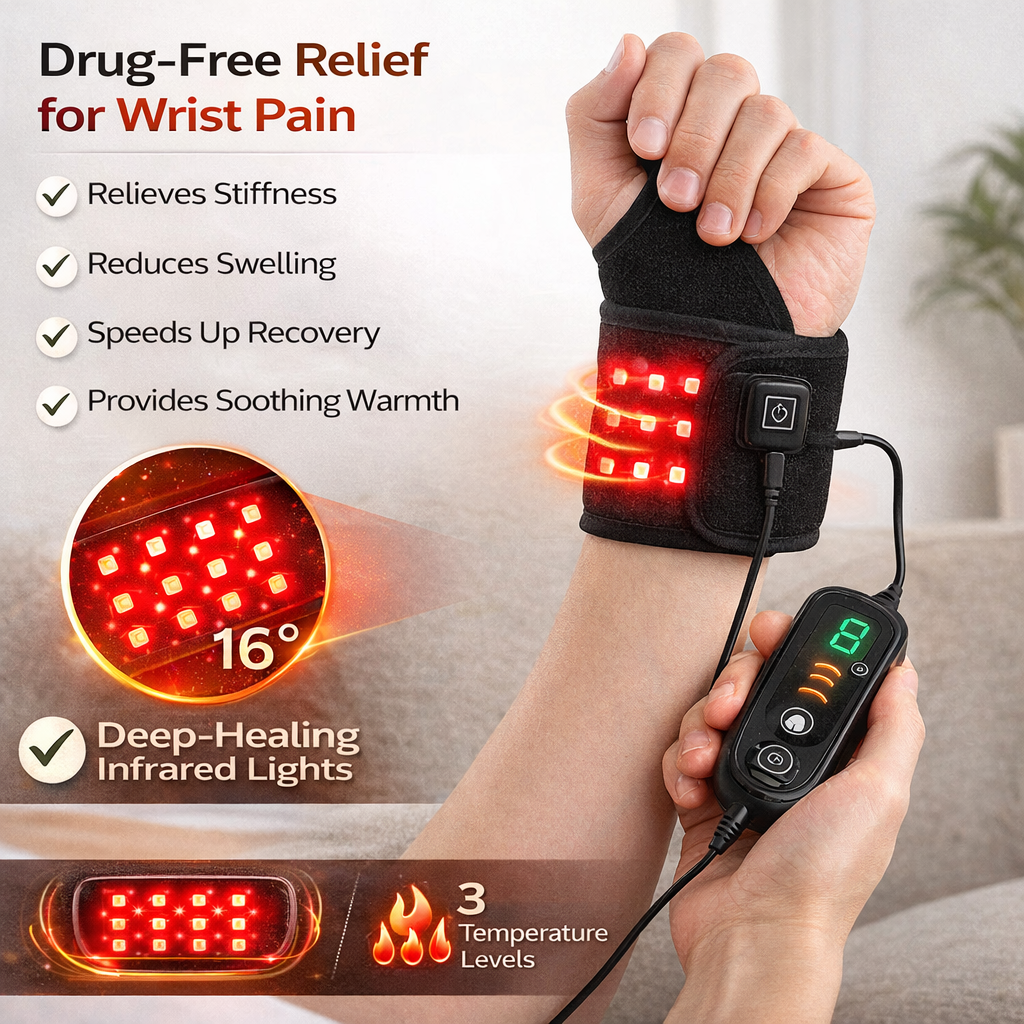 Red Light Hot Compress Strap