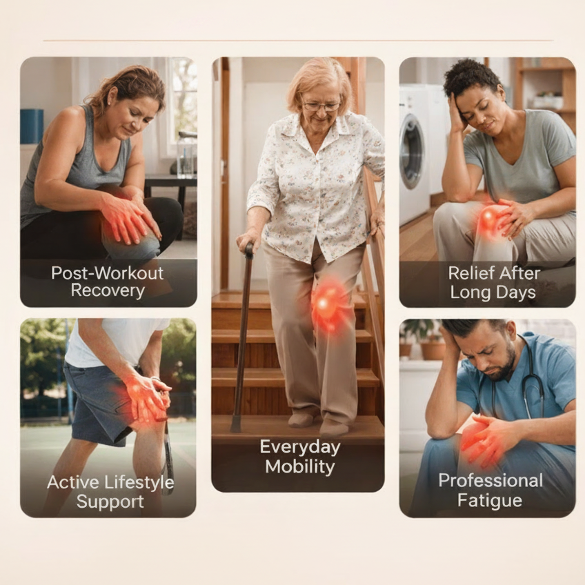 AFYA™ Knee Pad — Drug - Free Relief for Knee Pain - AFYA